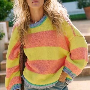 Free People Beach Ball Chic Pullover